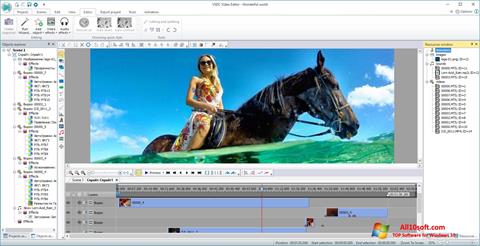 Captură de ecran VSDC Free Video Editor pentru Windows 10