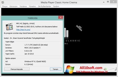 Captură de ecran K-Lite Codec Pack pentru Windows 10