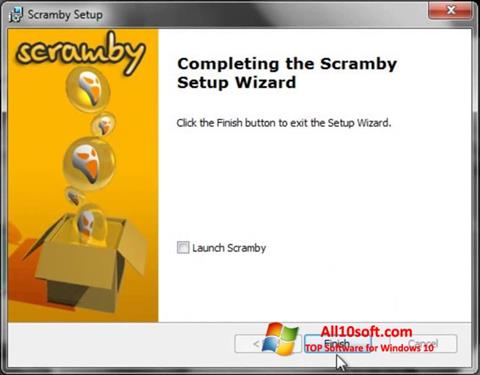 Captură de ecran Scramby pentru Windows 10