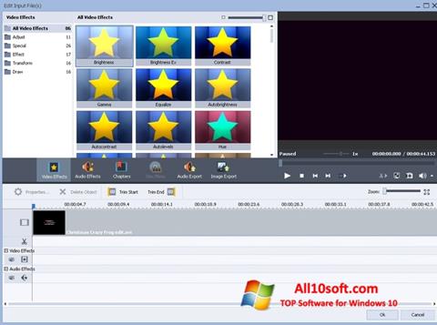Captură de ecran AVS Video Converter pentru Windows 10