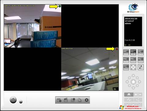 Captură de ecran D-ViewCam pentru Windows 10