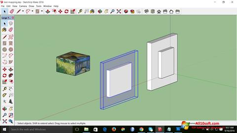Captură de ecran SketchUp Make pentru Windows 10