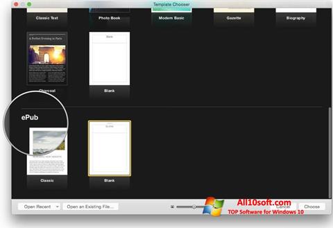 Captură de ecran iBooks pentru Windows 10