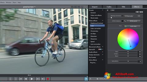 Captură de ecran MAGIX Movie Edit Pro pentru Windows 10