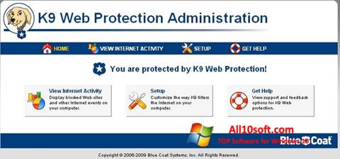Captură de ecran K9 Web Protection pentru Windows 10