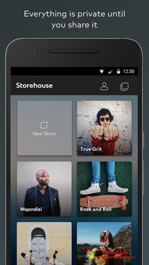 Captură de ecran StoreHouse pentru Windows 10