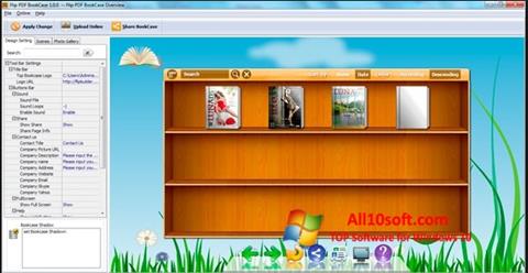 Captură de ecran Bookshelf pentru Windows 10