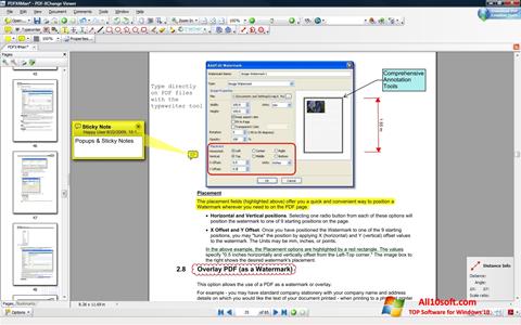 Captură de ecran PDF-XChange Viewer pentru Windows 10