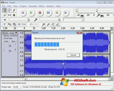 Captură de ecran Lame MP3 Encoder pentru Windows 10