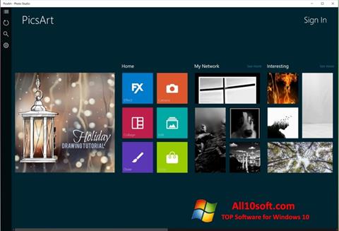 Captură de ecran PicsArt pentru Windows 10