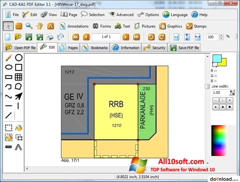 Captură de ecran PDF Reader pentru Windows 10