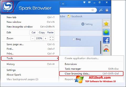 Captură de ecran Spark pentru Windows 10