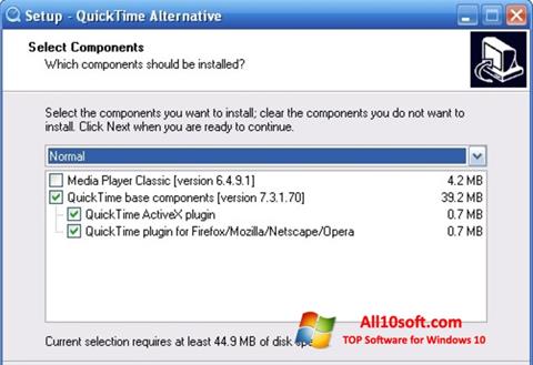 Captură de ecran QuickTime Alternative pentru Windows 10