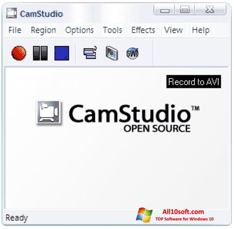 Captură de ecran CamStudio pentru Windows 10